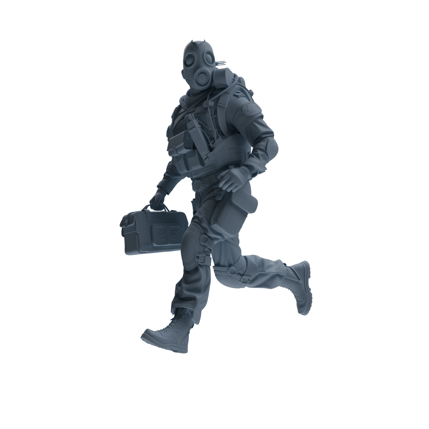 MRY-SFW SSTR313 Modern Counter-Terrorism SWAT Breacher Rescue Four-Person Group