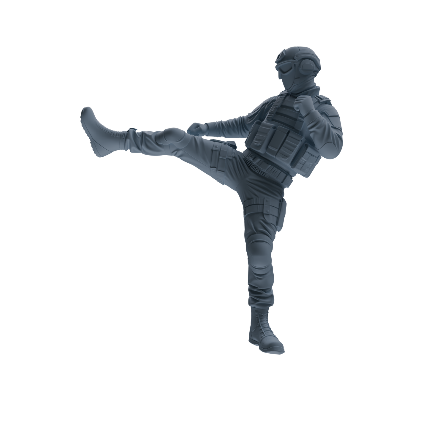 MRY-SFW SSTR346 Modern American Mercenary Combat Four-Person Group