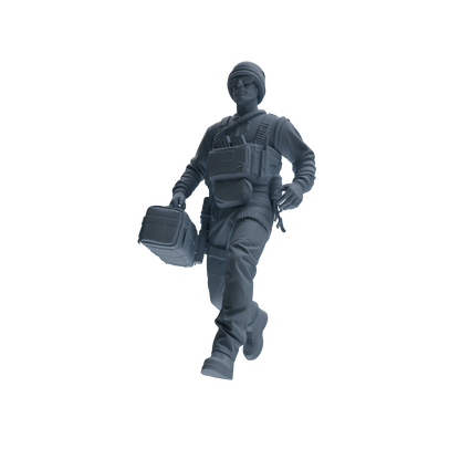MRY-SFW SSTR389 Modern U.S. Special Forces Garrison Four-Person Group