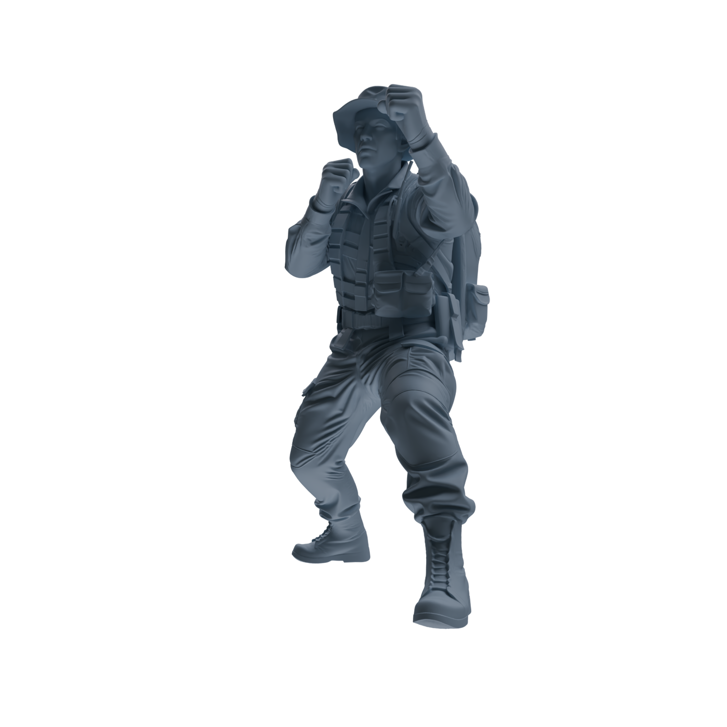 MRY-SFW SSTR131 Miniatures Soldier Model Kit War of Hyenas Modern Canadian Army Four-Person Combat Group