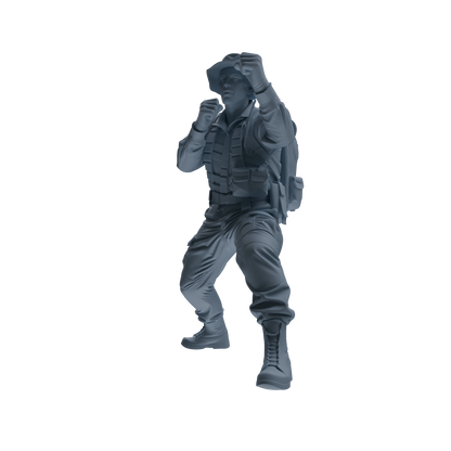 MRY-SFW SSTR131 Miniatures Soldier Model Kit War of Hyenas Modern Canadian Army Four-Person Combat Group