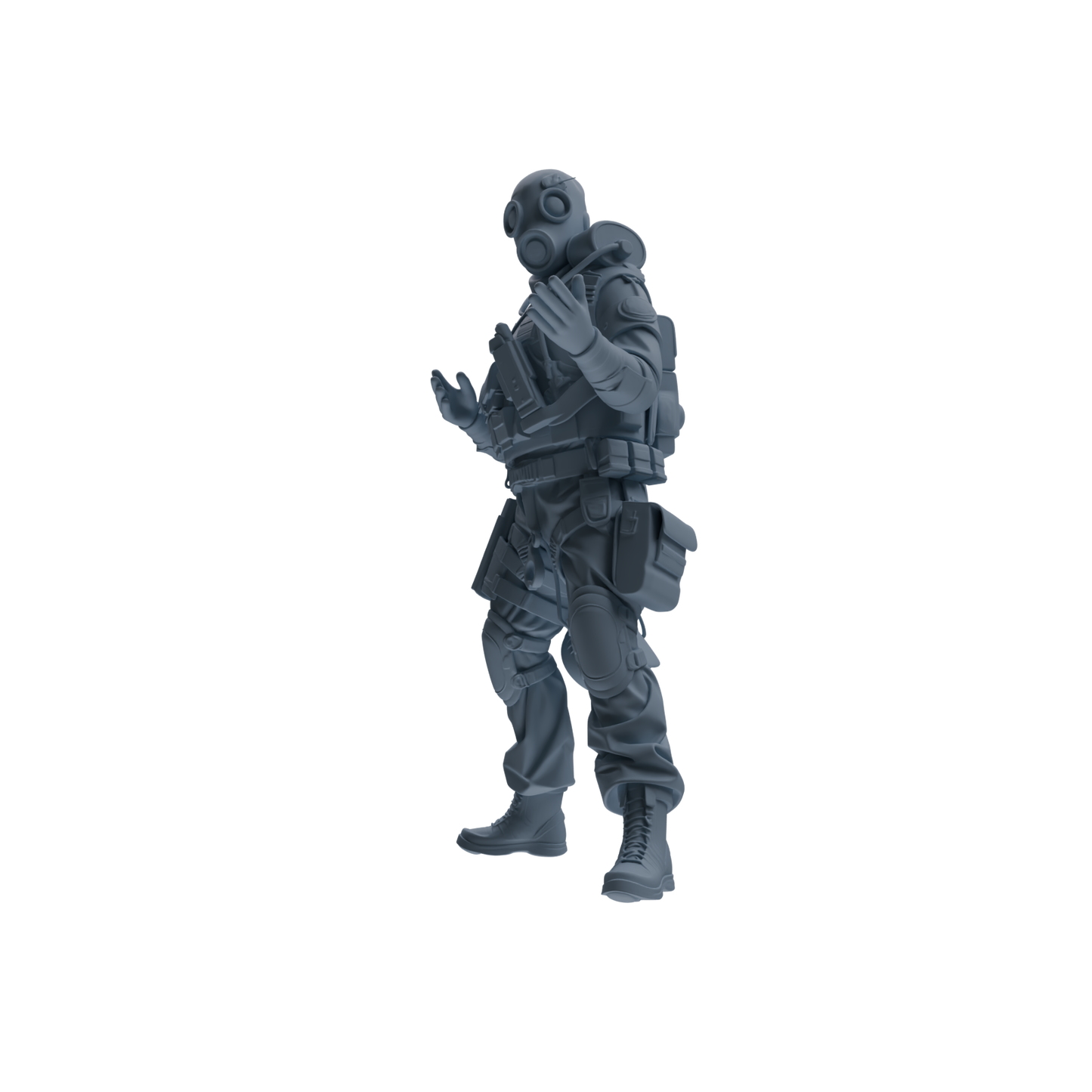 MRY-SFW SSTR312 Modern Counter-Terrorism SWAT Breacher Conversation Four-Person Group
