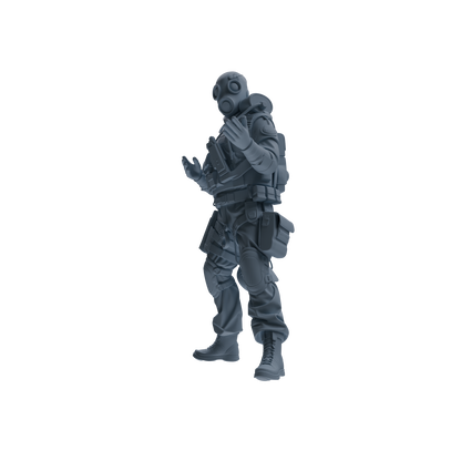MRY-SFW SSTR312 Modern Counter-Terrorism SWAT Breacher Conversation Four-Person Group