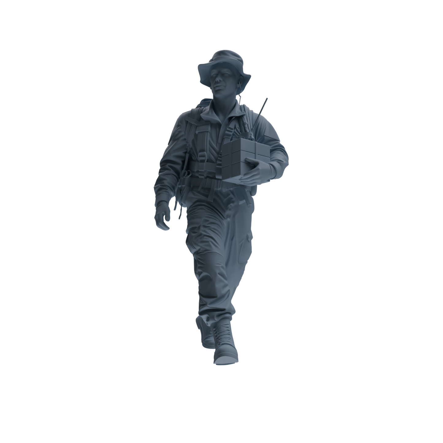 MRY-SFW SSTR132 Miniatures Soldier Model Kit War of Hyenas Modern Canadian Army Four-Person Logistics Group