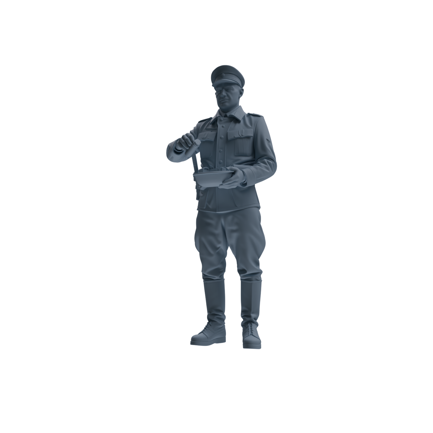 MRY-SFW SSTR253 WWI British Army Logistics Soldier Picnic Four-Person Group