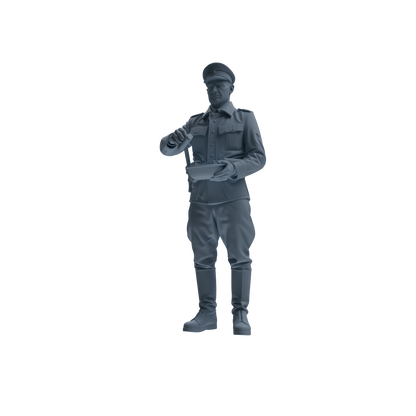 MRY-SFW SSTR253 WWI British Army Logistics Soldier Picnic Four-Person Group