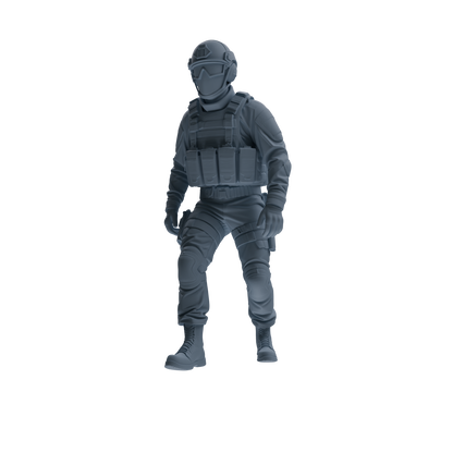 MRY-SFW SSTR360 Modern American Mercenary Combat Four-Person Group