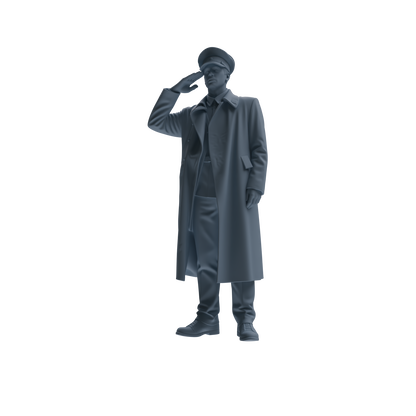 MRY-SFW SSTR103 Miniatures Soldier Model Kit Enemy at Stalingrad WWII Soviet Soldiers Saluting Six-Person Group