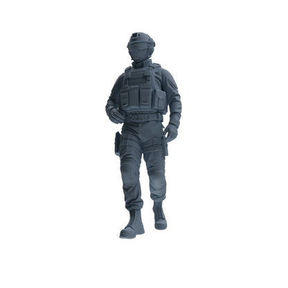 MRY-SFW SSTR354 Modern American Mercenary Patrol Four-Person Group