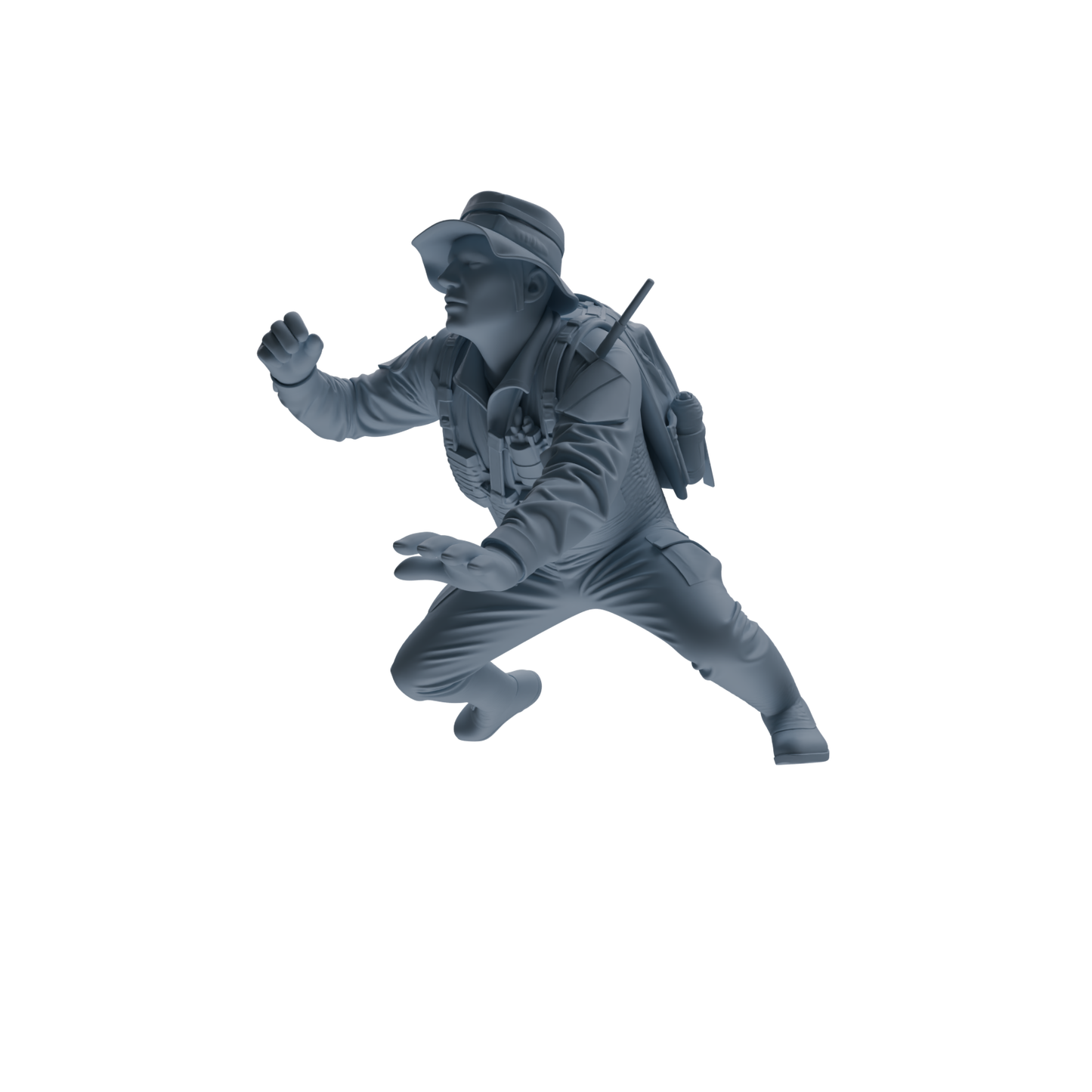 MRY-SFW SSTR140 Miniatures Soldier Model Kit War of Hyenas Modern Canadian Army Four-Person Urban Combat Group