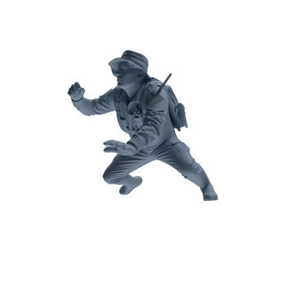 MRY-SFW SSTR140 Miniatures Soldier Model Kit War of Hyenas Modern Canadian Army Four-Person Urban Combat Group