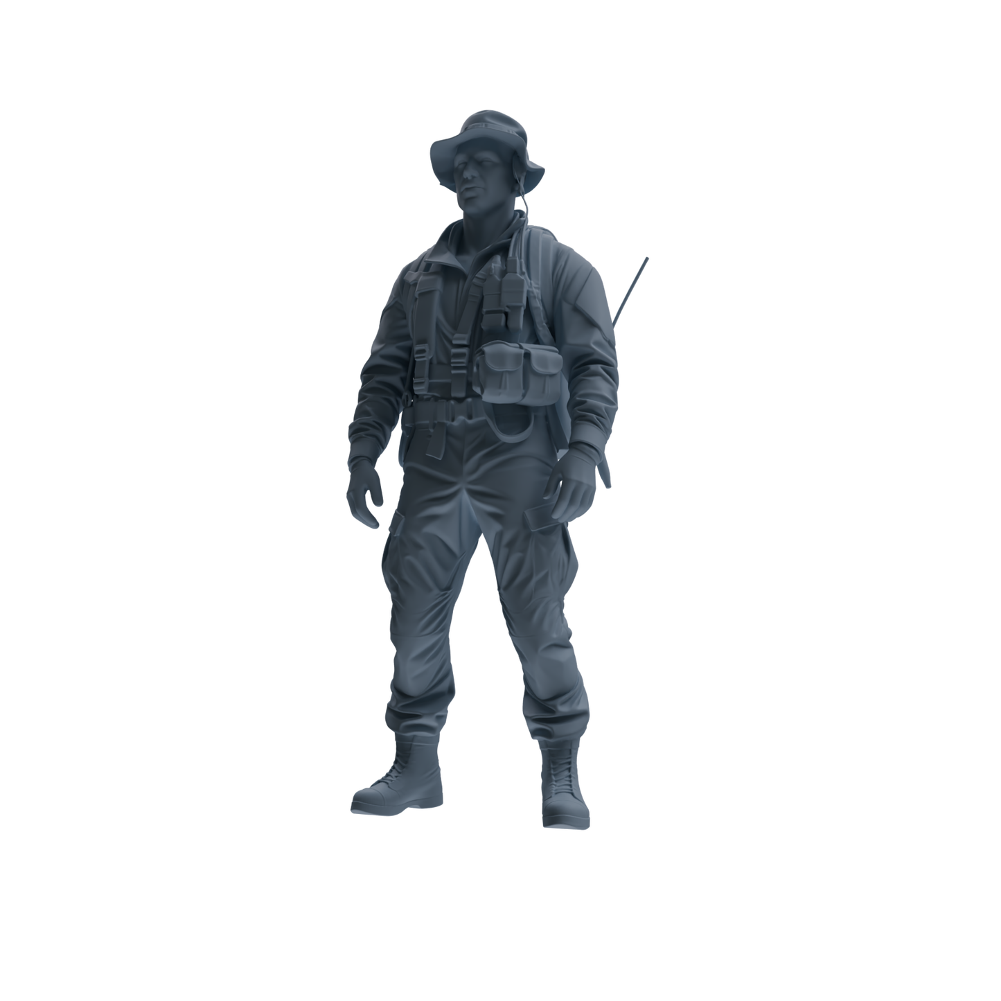 MRY-SFW SSTR148 Miniatures Soldier Model Kit War of Hyenas Modern Canadian Army Four-Person Garrison Group