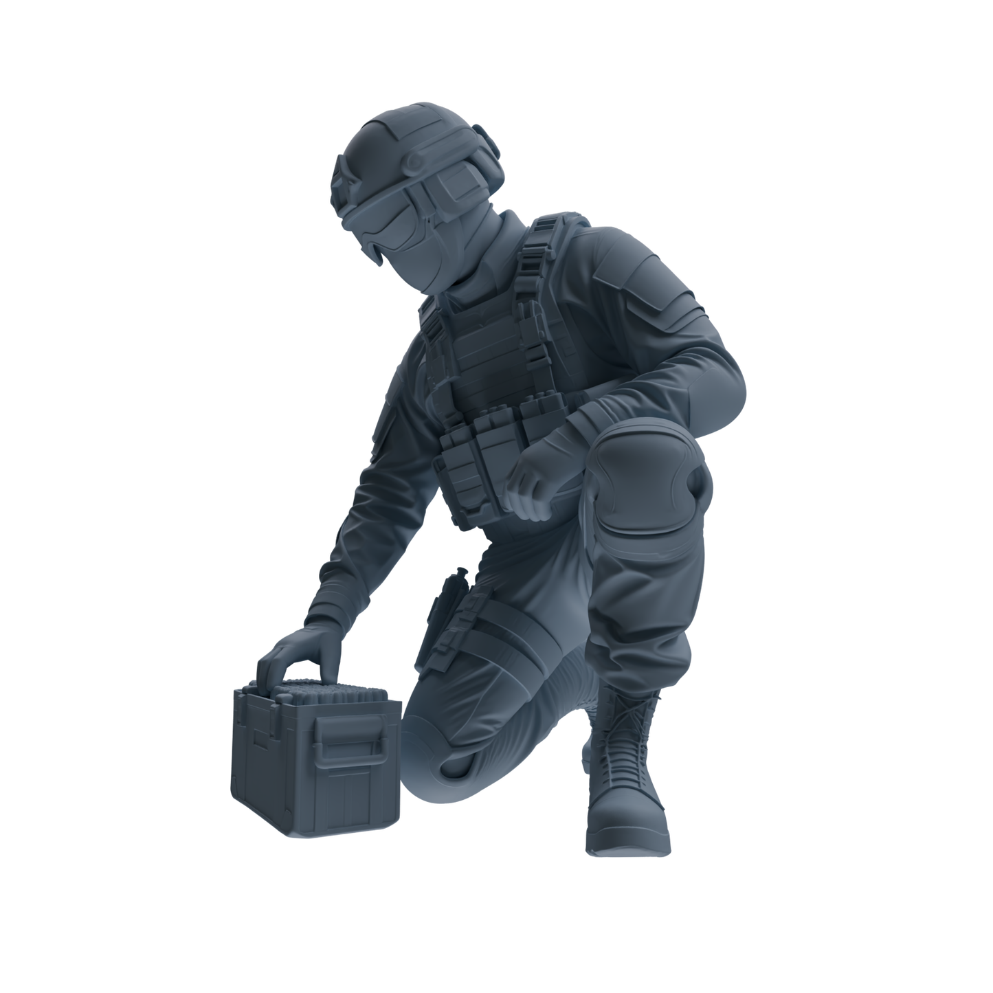 MRY-SFW SSTR357 Modern American Mercenary Combat Readiness Four-Person Group