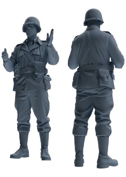MRY-SFW SSTR067 Miniatures Soldier Model Kit Saving Ryan in Normandy WWII U.S. Army Six-Person Conversation Group
