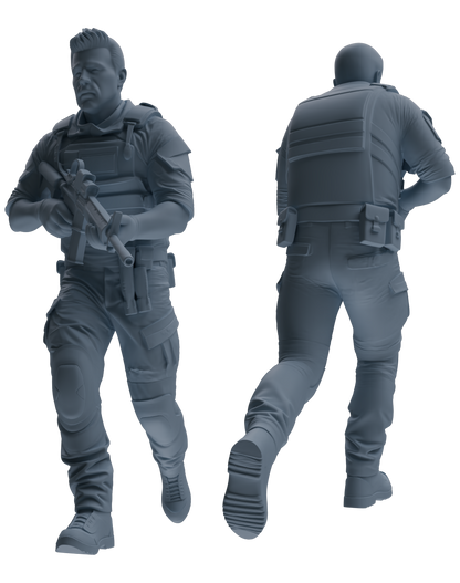 MRY-SFW SSTR011  Miniatures Soldier Model Kit Modern Navy SEAL Six-Person Assault Group