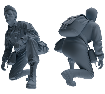 MRY-SFW SSTR063 Miniatures Soldier Model Kit Hacksaw Ridge Rescue Story WWII U.S. Army Six-Person Tactics Group