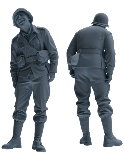 MRY-SFW SSTR065 Miniatures Soldier Model Kit Saving Ryan in Normandy WWII U.S. Army Six-Person Singing Group