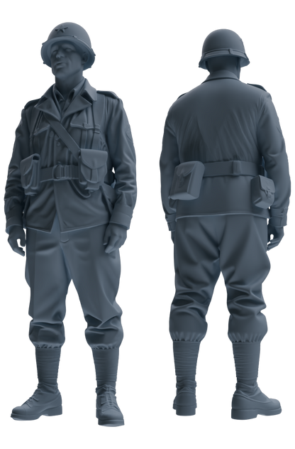 MRY-SFW SSTR076 Miniatures Soldier Model Kit Saving Ryan in Normandy WWII U.S. Army Six-Person Patrol Group
