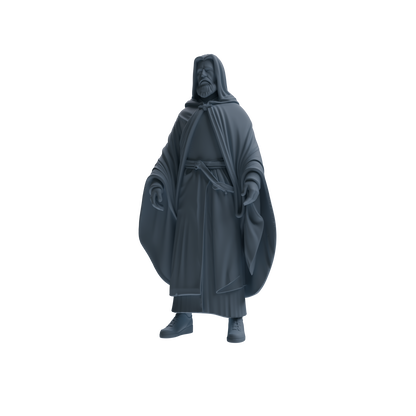 MRY-SFW SSTR293 Medieval Merlin Wizard Garrison Four-Person Group