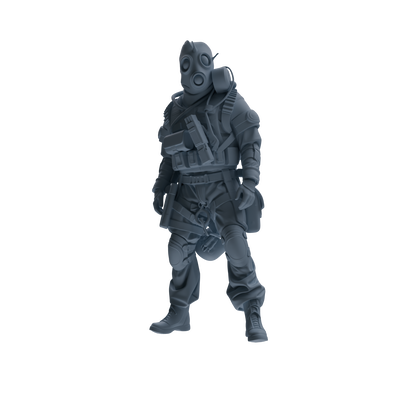 MRY-SFW SSTR339 Modern Counter-Terrorism SWAT Breacher Rest 3 Four-Person Group