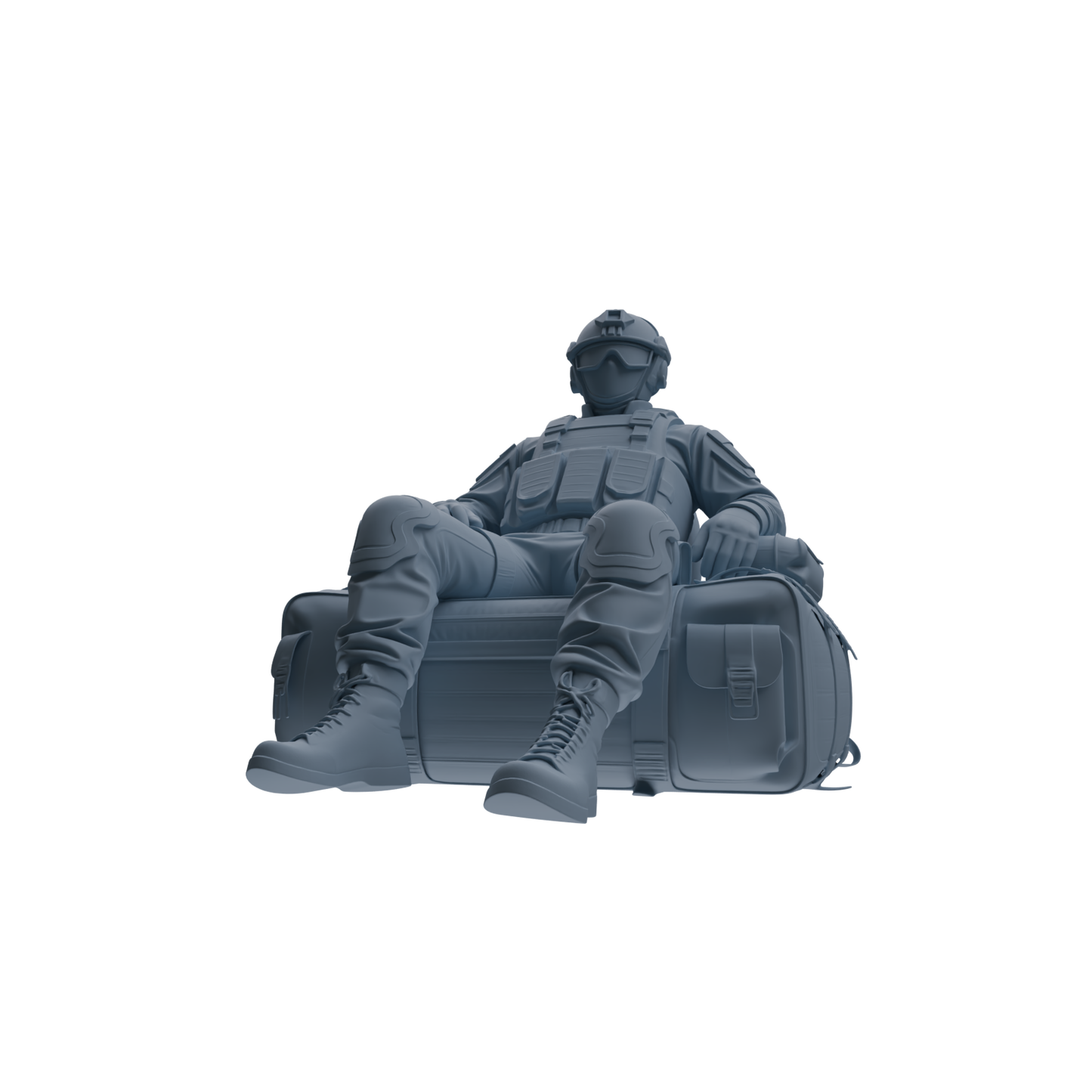MRY-SFW SSTR352 Modern American Mercenary Rest 2 Four-Person Group