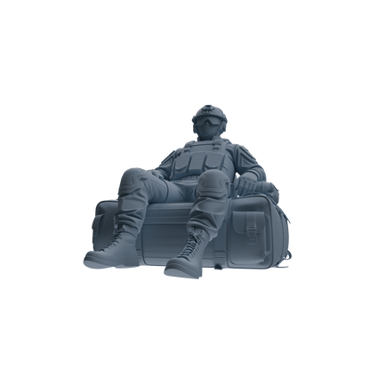 MRY-SFW SSTR352 Modern American Mercenary Rest 2 Four-Person Group