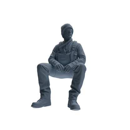 MRY-SFW SSTR384 Modern U.S. Special Forces Rest Four-Person Group