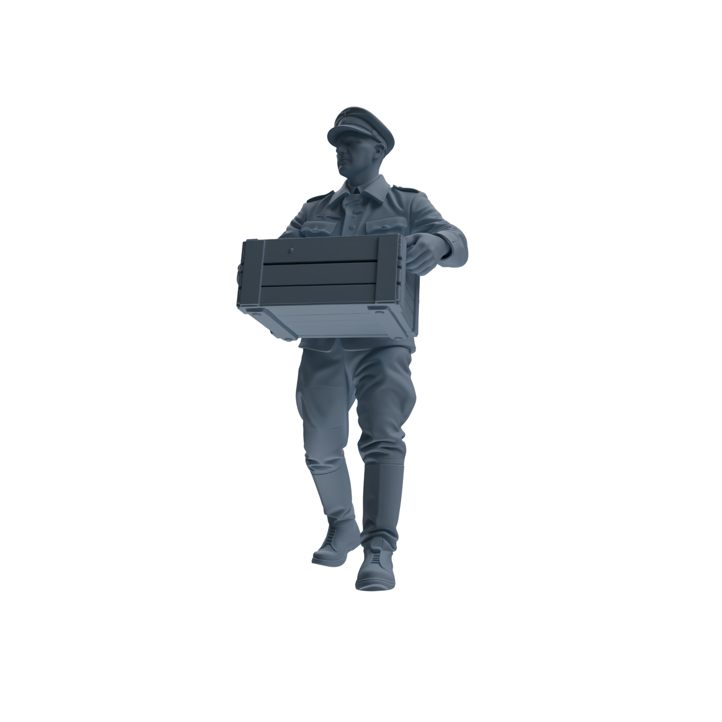 MRY-SFW SSTR256 WWI German Army Logistics Soldier Logistics Four-Person Group