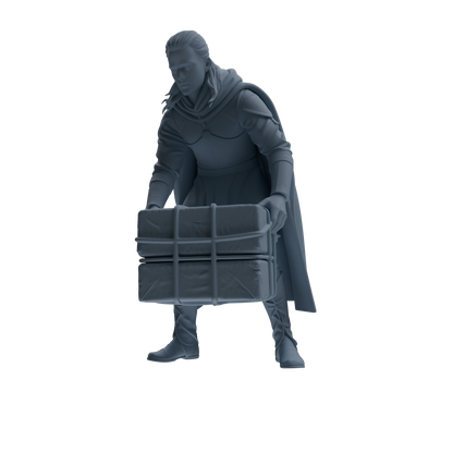 MRY-SFW SSTR302 Medieval Elf-King Carrying Four-Person Group