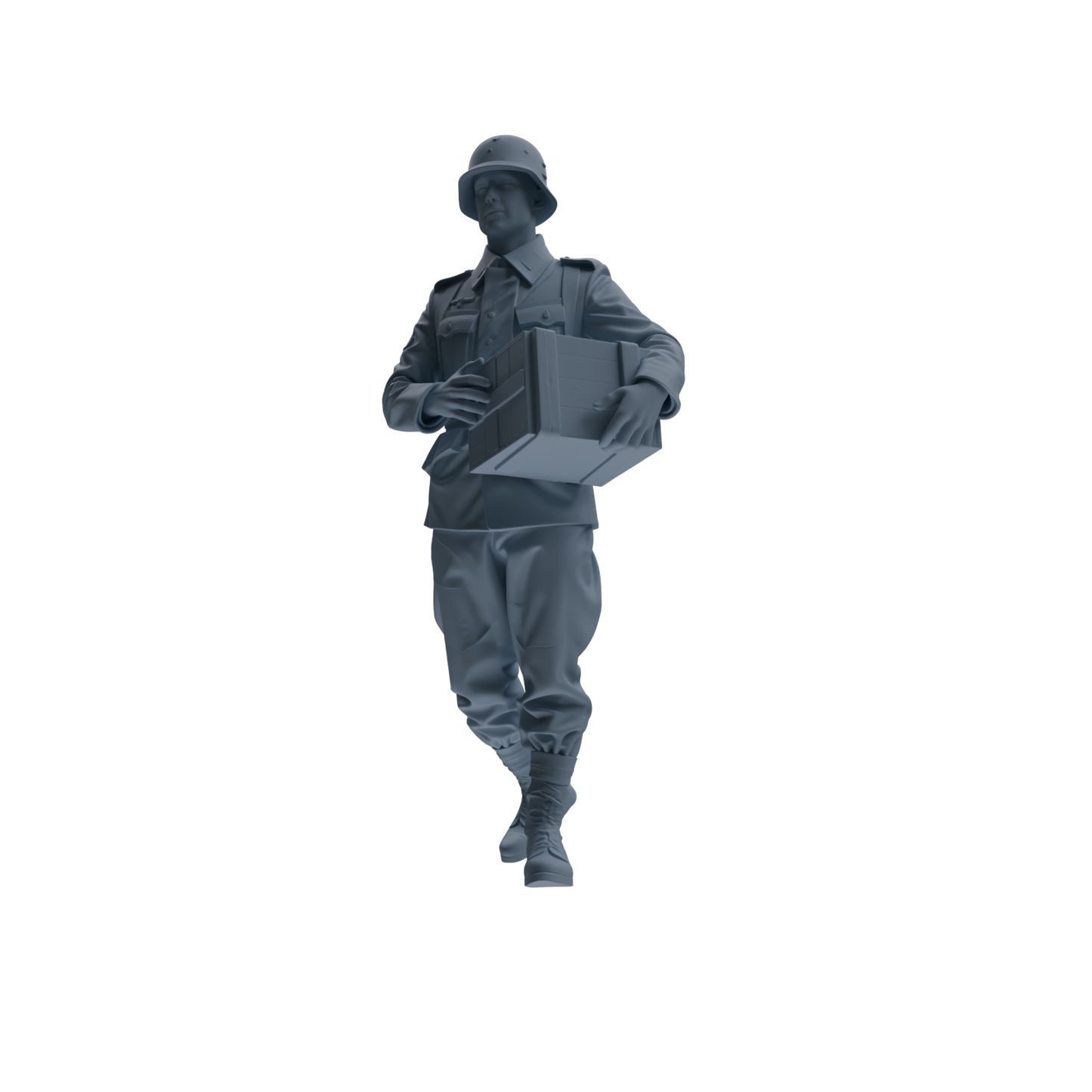 MRY-SFW SSTR220 WWII French Army Logistics Soldier Logistics Four-Person Group