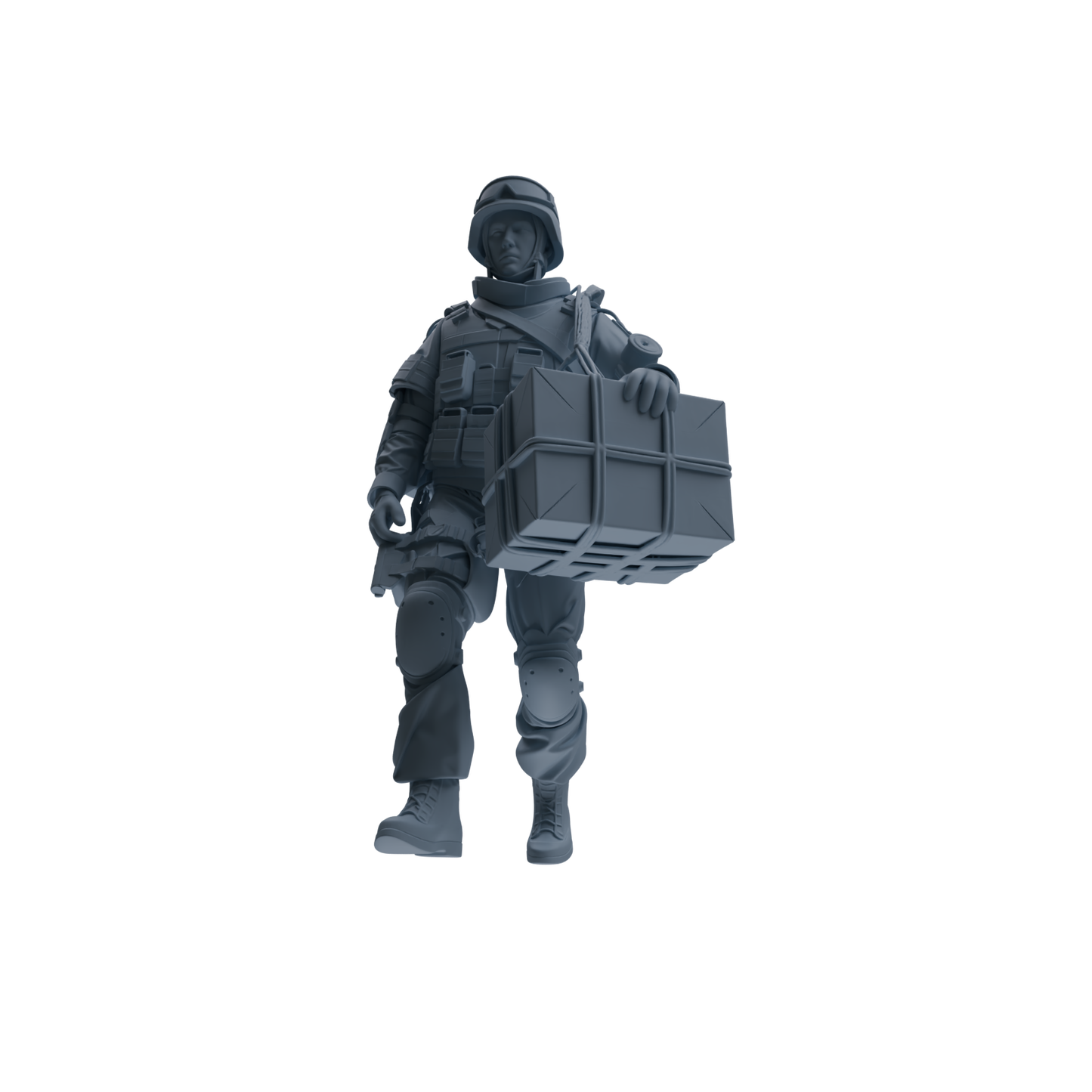MRY-SFW SSTR326 Modern Counter-Terrorism SWAT Suppressor Logistics Four-Person Group