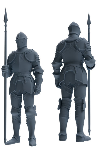 MRY-SFW SSTR093 Miniatures Soldier Model Kit Medieval Knight Six-Person Diplomatic Group