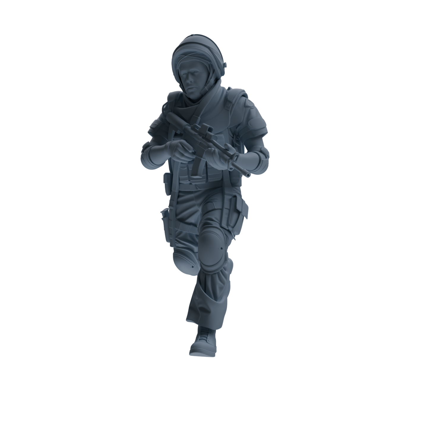 MRY-SFW SSTR322 Modern Counter-Terrorism SWAT Shield Bearer Combat Four-Person Group