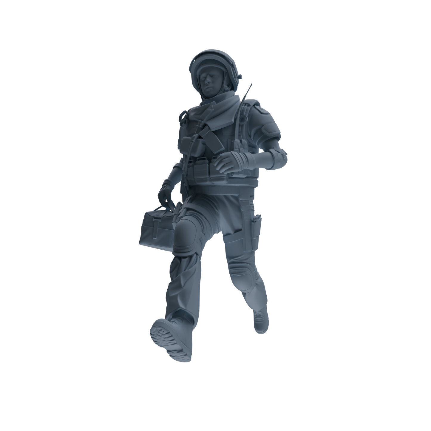 MRY-SFW SSTR317 Modern Counter-Terrorism SWAT Shield Bearer Rescue 2 Four-Person Group