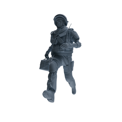 MRY-SFW SSTR317 Modern Counter-Terrorism SWAT Shield Bearer Rescue 2 Four-Person Group