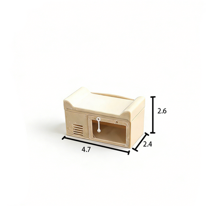 RHF259 Cat Scratcher Miniature Scene Model Ornament Original Cute & Healing Mini Cat House Dollhouse Furniture Accessory Home Scene Props