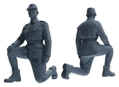 MRY-SFW LYGR635 WWII Japanese Army Six-Person Reprimand Group