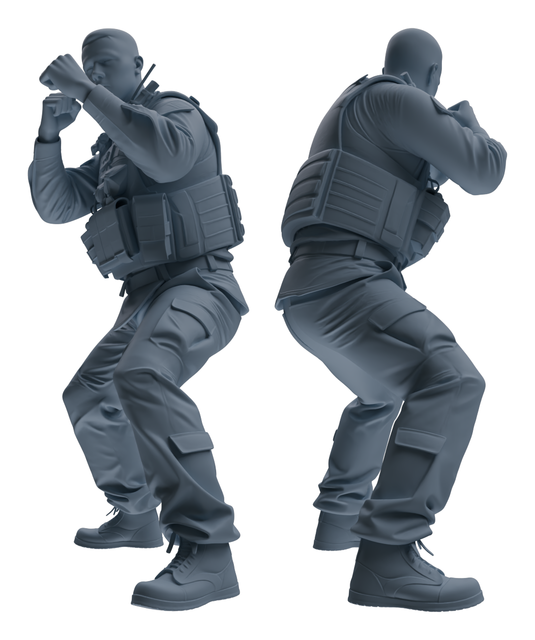 MRY-SFW LYGR624 Modern U.S. Army Five-Person Combat