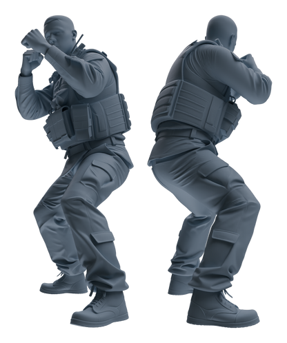 MRY-SFW LYGR624 Modern U.S. Army Five-Person Combat