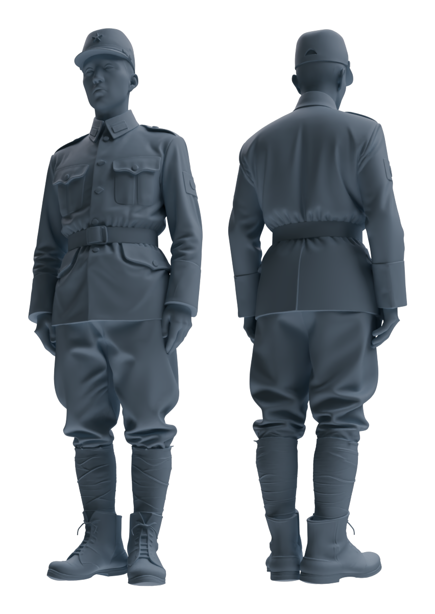 MRY-SFW LYGR644 WWII Soviet Union Six-Person Daily Routine