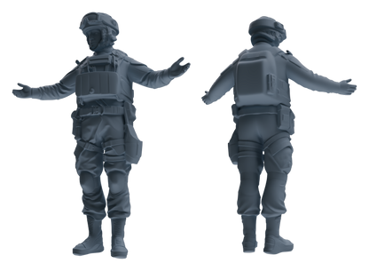 MRY-SFW LYGR629 Modern Airborne Division Seven-Person Daily Routine 3