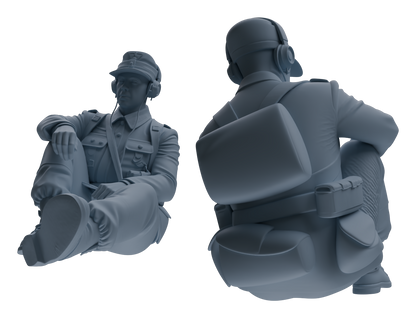 MRY-SFW LYGR649 WWII Mine Soldier Six-Person Rest Group