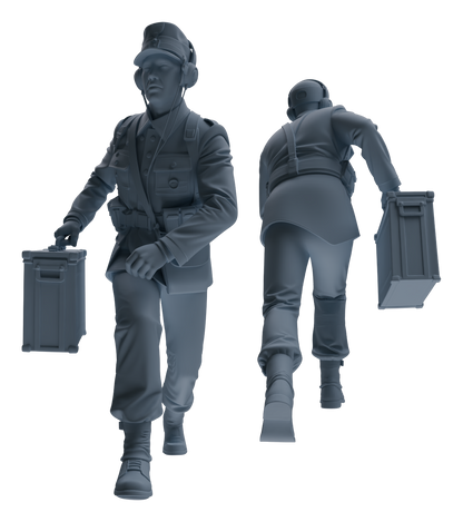 MRY-SFW LYGR653 WWII Mine Soldier Seven-Person Carrying Group