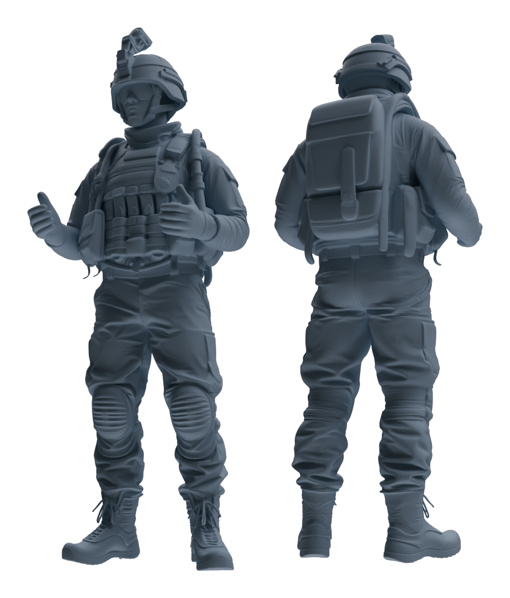 MRY-SFW LYGR619 Modern U.S. Cement Army Six-Person Daily