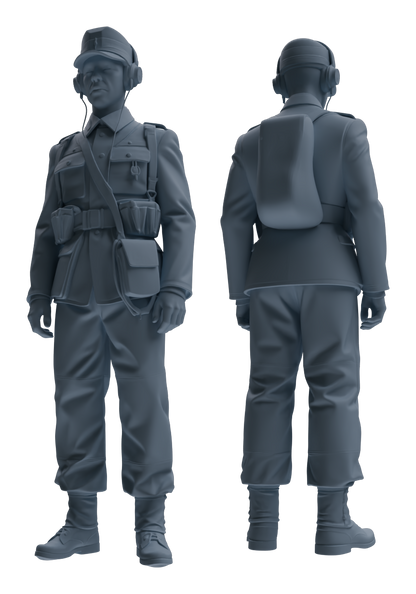 MRY-SFW LYGR651 WWII Mine Soldier Six-Person Daily Routine