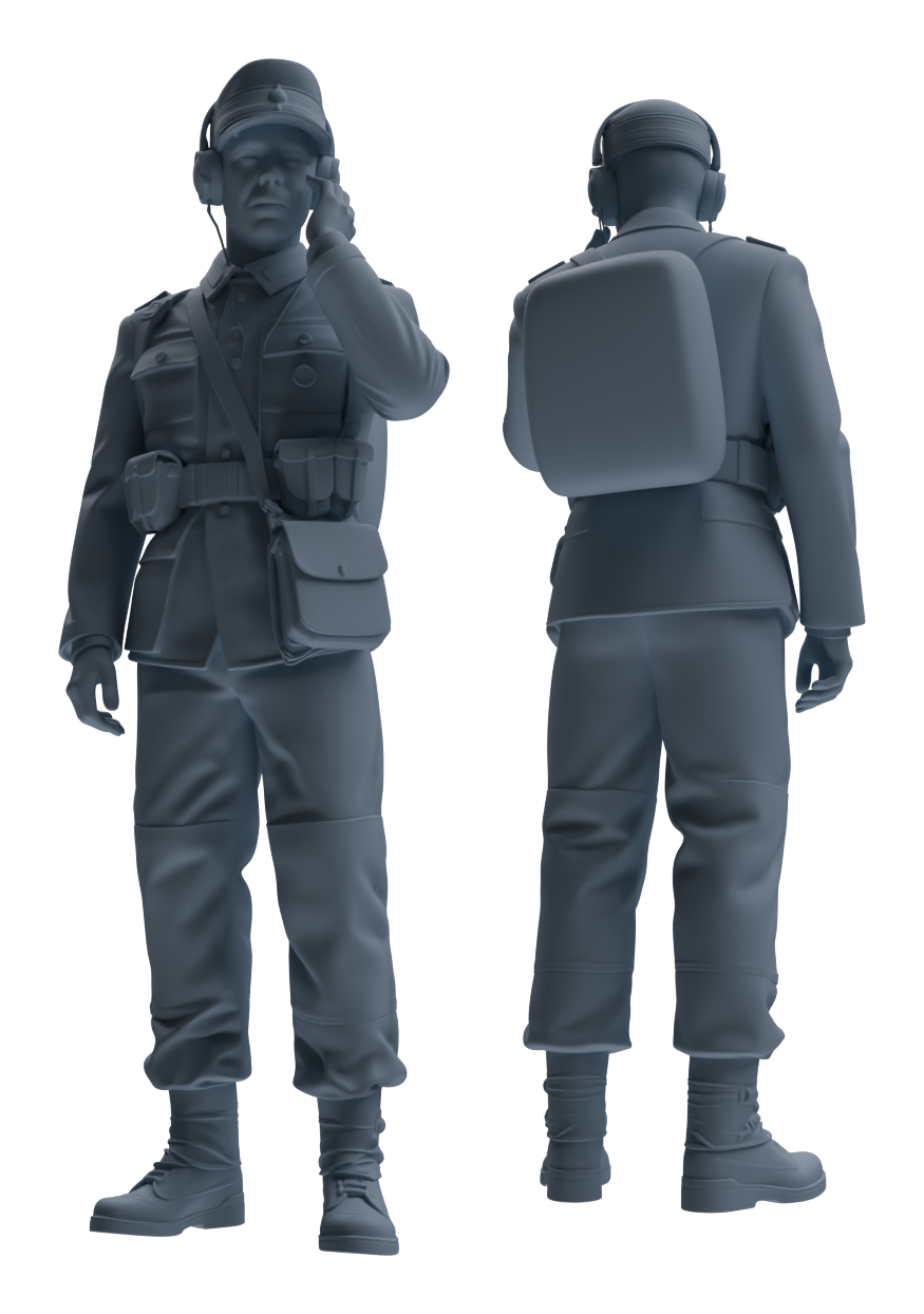 MRY-SFW LYGR650 WWII Mine Soldier Seven-Person Daily Routine 2