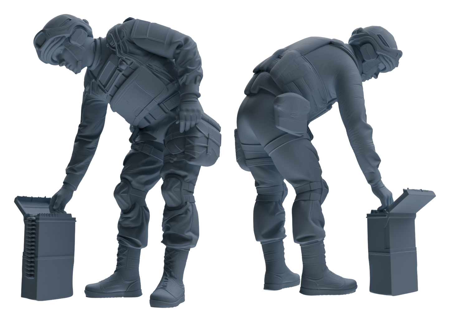 MRY-SFW LYGR626 Modern Airborne Division Six-Person Combat Readiness
