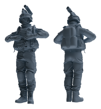 MRY-SFW LYGR618 Modern U.S. Cement Army Six-Person Daily 2