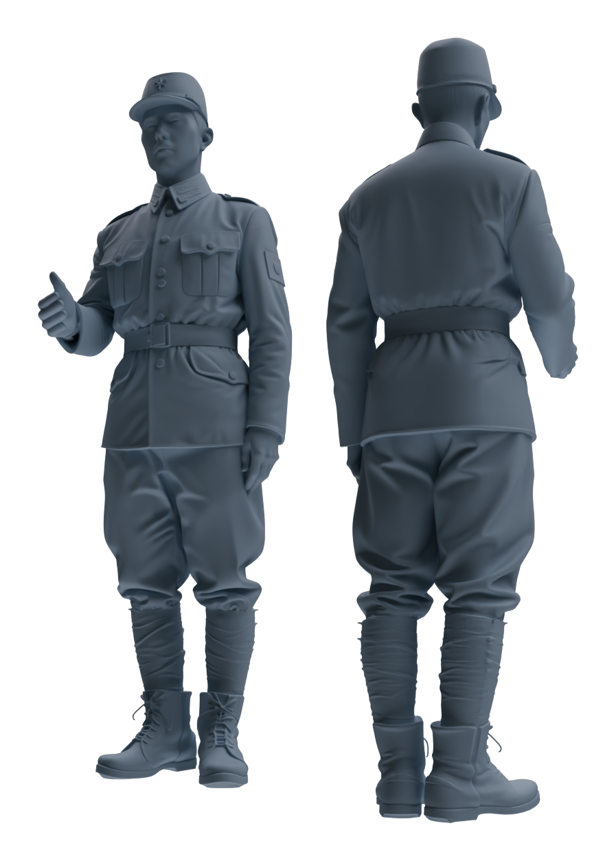 MRY-SFW LYGR636 WWII Japanese Army Seven-Person Daily Routine 2