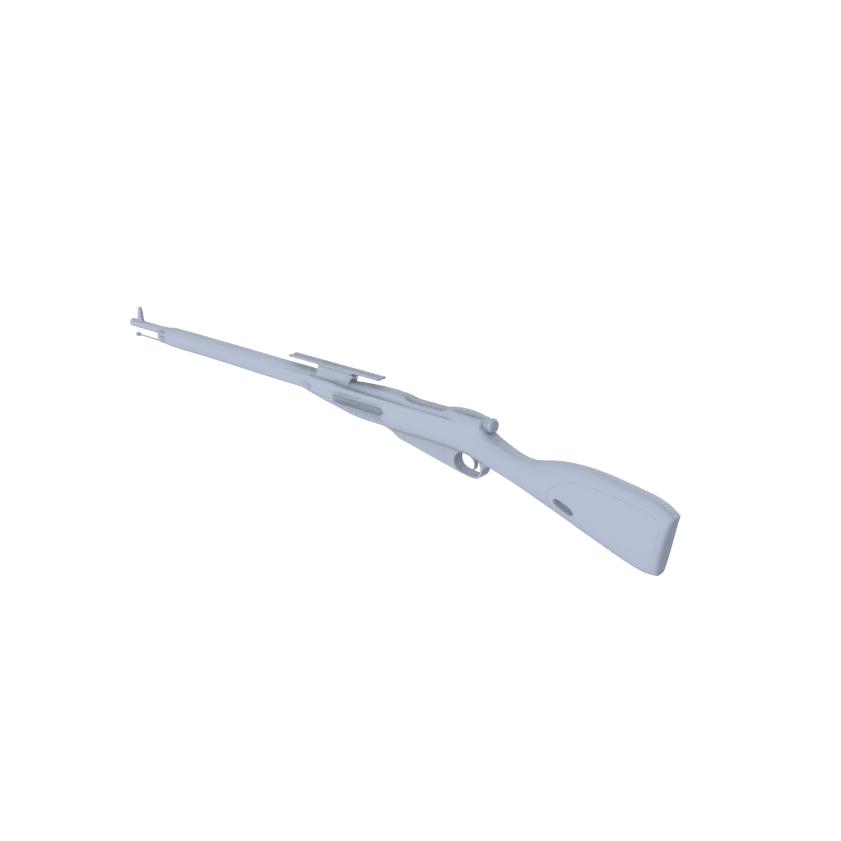 MRY-SFW LYGS007 Modern Mountain Recon Company Props - 6 Long-Barrel Sniper Rifle Set